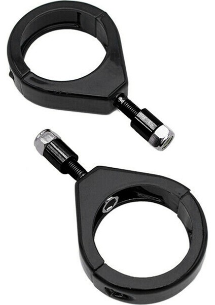 49MM Motosiklet Dönüş Sinyali Montaj Braketi Sis Lambası Braketi Xl Sportster 1200 Dyna Siyah Için Uygun (Yurt Dışından) indirimleri