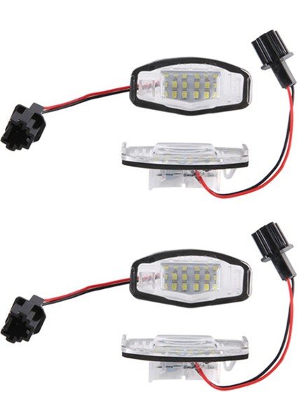 4 Adet Araba LED Plaka Lambası Plaka Lambası Lambası (Yurt Dışından) fiyatları