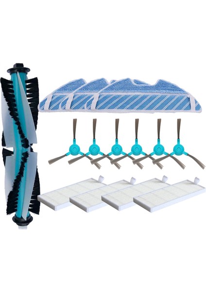 Cecotec Conga Için 1290 1390 1590 Robot Elektrikli Süpürge Silindir Hepa Filtre Paspası Yedek Yedek Parçalar Aksesuarları (Yurt Dışından)