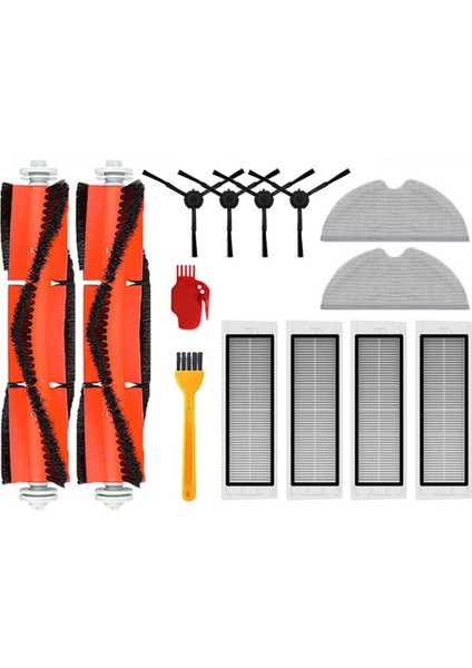 Xiaomi Mijia F9/1c/2c/1t Hepa Filtresi Ana Yan Fırça Paspası Giysileri STYTJ02ZHM Yedek Parçalar (Yurt Dışından)