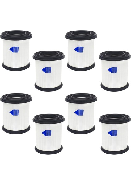 8 Paket Hepa Filtre Değiştirme Inse S6T S6P Pro N6S Kablosuz Vakum Süpürge, Mesh Filtre Değiştirme ile (Yurt Dışından)