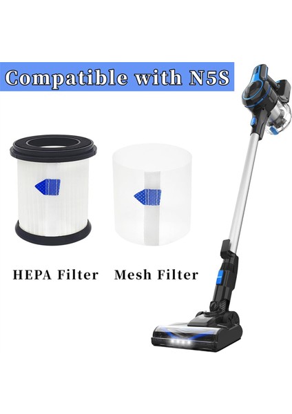 8 Paket Hepa Filtre Değiştirme Inse S6T S6P Pro N6S Kablosuz Vakum Süpürge, Mesh Filtre Değiştirme ile (Yurt Dışından) modelleri