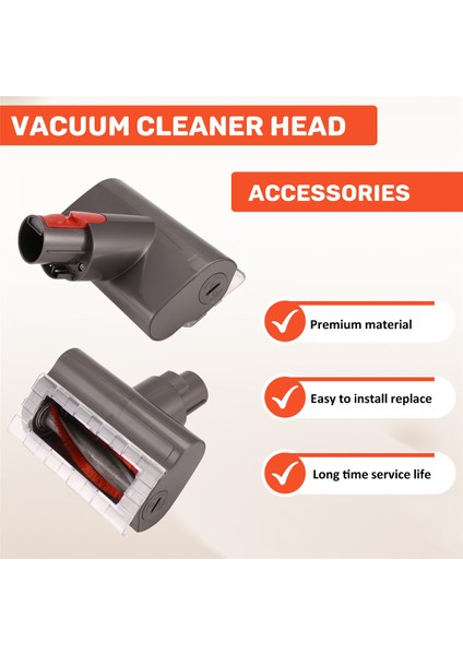 Motorlu Takım Fırçası Dyson V7 V8 V8 V10 V11 V15 Çubuk Vakum Süpürge Akar Sökme Emme Kafası Parçaları (Yurt Dışından) indirimleri