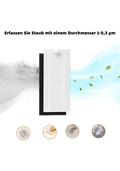 Tikom G8000/G8000 Pro Honiture G20/G20 Pro Laresar Evol 3 Ana Yan Fırça Filtre Mops Için Yedek Parçalar (Yurt Dışından) fiyatları