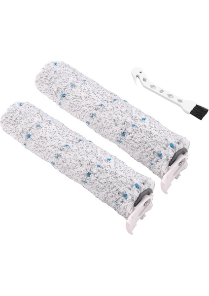 Bissell Crosswave Cordless Maks Serisi Elektrikli Süpürge Için 2 Adet Çok Yüzlü Fırça Rulosu, Bissell 2765/2554 (Yurt Dışından)
