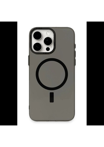 iPhone 15 Pro Kılıf Anka Pc Magneticsafe Sert Metal Kapak