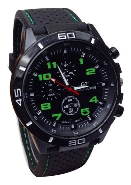 Erkek Kuvars Izle Erkekler Askeri Saatler Spor Kol Saati Silikon Moda Saat Часы Мужские Relojes Para Hombre (Yurt Dışından)