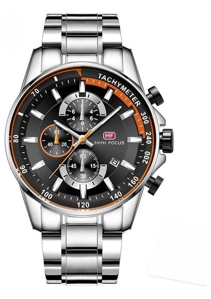 Sılverblack Mını Focus Izle Erkekler Lüks Üst Marka Su Geçirmez Kuvars Saatler Erkek Sıcak Dropshipping Chronogragh Tarih Ekranı Relogio Часы (Yurt Dışından)