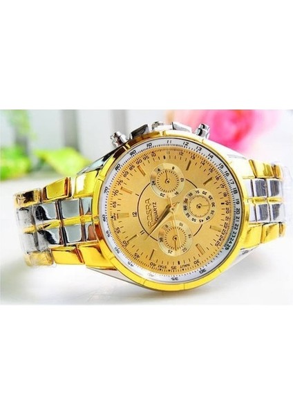 Erkek Kol Saati Quartz Lüks Romen Rakamlı Metal Analog Casıo (Yurt Dışından) modelleri