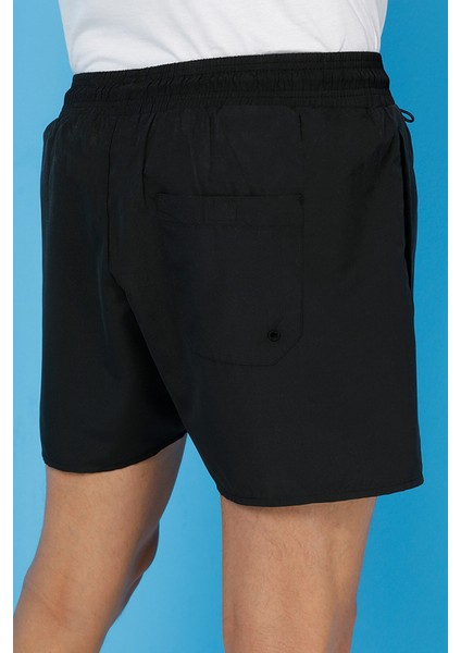 SUNAPEE LAKE LOGO Siyah Erkek Deniz Şortu fırsatları