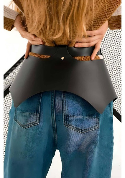 Günlük Kullanıma Seksi Deri Etek Harness - BRF1119 fiyatları