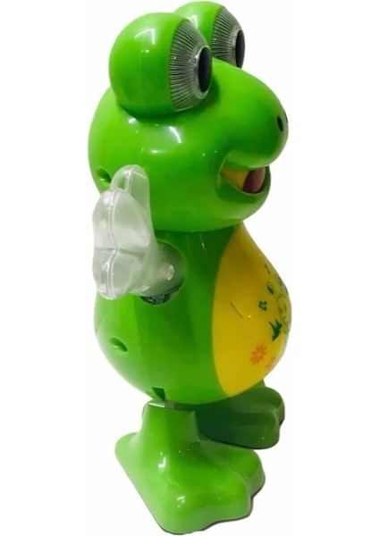 Pili Dans Eden Kurbağa Işıklı ve Müzikli