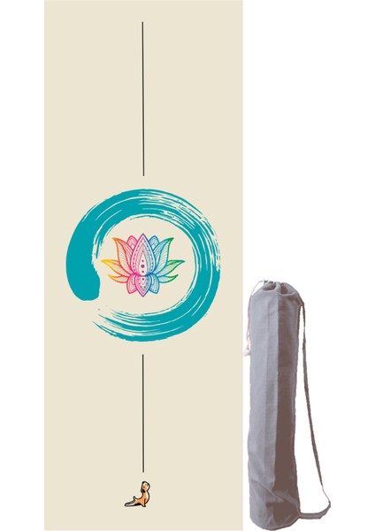 Reflect Series 4.1 mm Enso Lotus Doğal Kauçuk Kaydırmaz Yoga Matı fiyatları