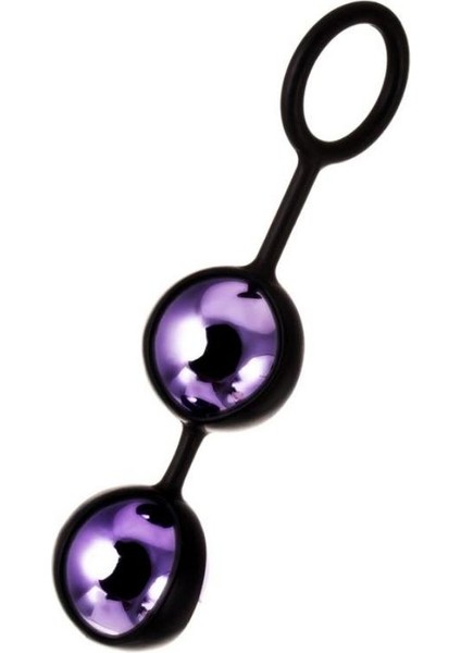 Raspy Vajinal Topları, Abs Plastik Mor 14 cm