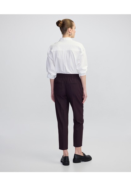Çizgi Desen Carrot Fit Pantolon IW6250003046008 modelleri