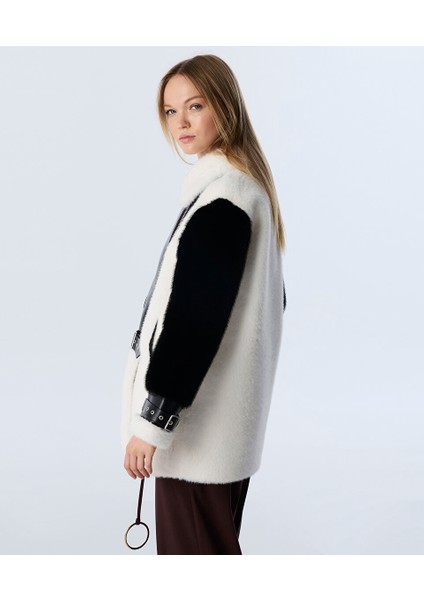 Suni Deri Mıx Kruvaze Mont TW6250012219018 fırsatları