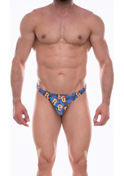 Tegan Erkek Desenli Tanga Çamaşır