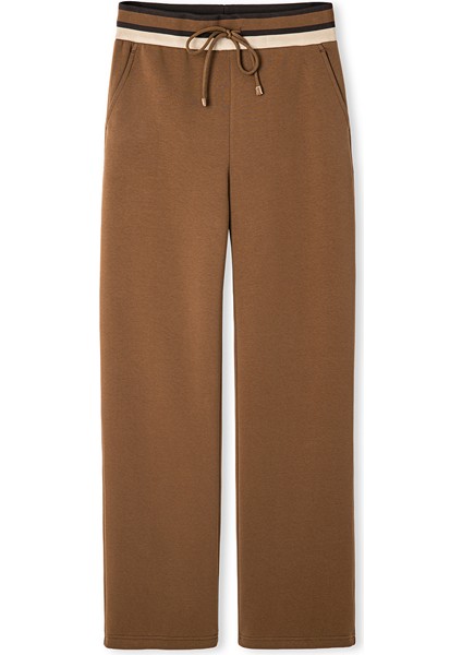 Kontrast Elastik Bel Pantolon IW6250003217021 indirimleri