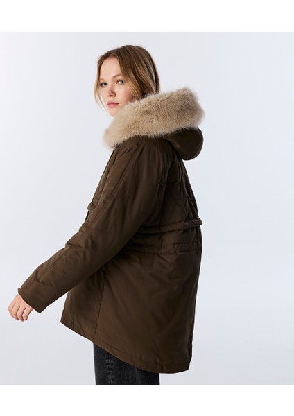 Suni Kürk Yakalı Mont TW6250012218007 modelleri