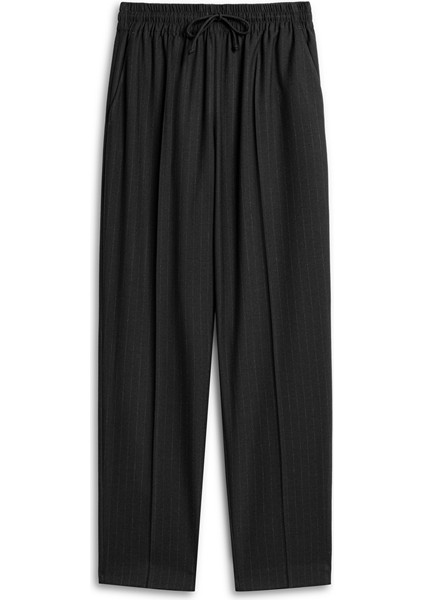 Çizgi Desen Carrot Fit Pantolon IW6250003046001 fırsatları