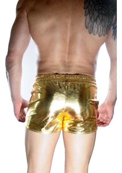Erkek Gold Lame Short modelleri