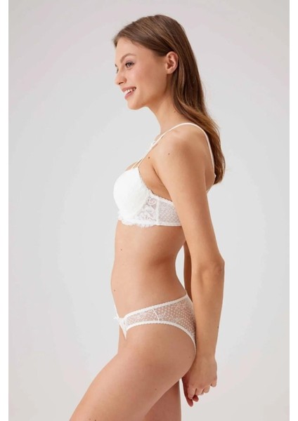 Balenli Desteksiz Sütyen Takımı Kadın 4030 modelleri