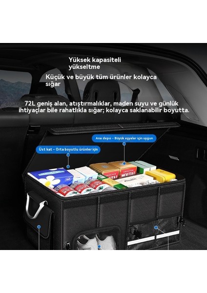 Araba Bagajı Araba Depolama Kutusu Katlanabilir (Yurt Dışından) fırsatları