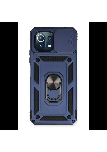 Xiaomi Mi 11 Lite Kılıf Pars Lens Yüzüklü Silikon