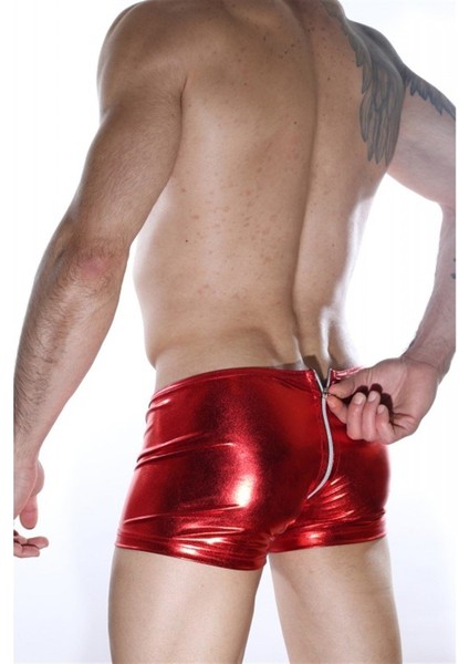 Arkası Fermuarlı Boxer