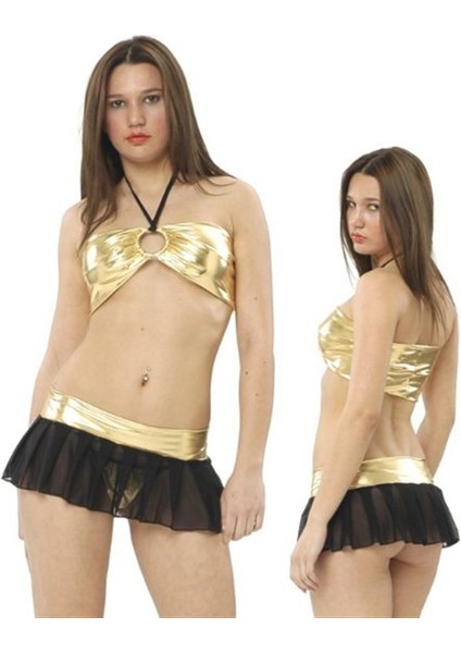 Tegan TP091241 Transparan Etek ve Büstiyer Takım