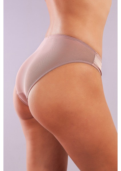 Golshan Giselle Mini Slip, Kadın Güpürlü Saten Bakır Külot fiyatları