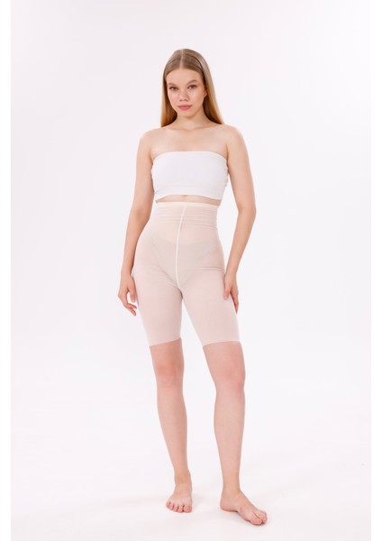 Freshness 0007 Lazer Kesim Tül Yüksek Bel Şort Korse fırsatları