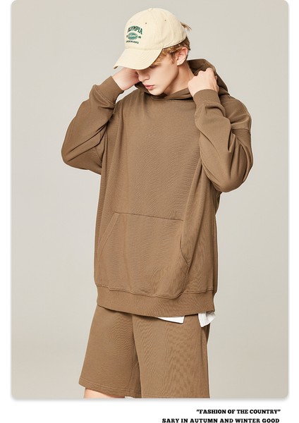 Uzun Kollu, Kapüşonlu, Şık Erkek Sweatshirt (Yurt Dışından) modelleri