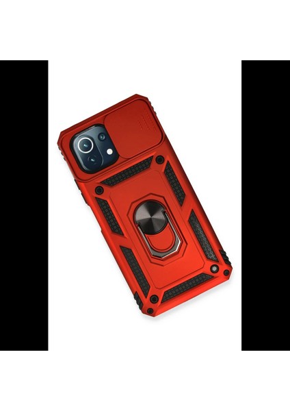 Xiaomi Mi 11 Lite Kılıf Pars Lens Yüzüklü Silikon modelleri