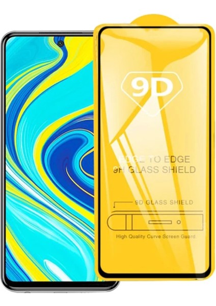 Ally Xiaomi Redmi Note 9 9d Full Glue Tempered Cam Ekran KORUYUCU-(5775) - BKS9611-1831