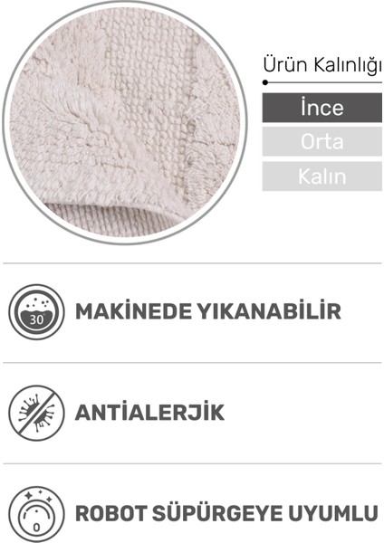 Bath Antibakteriyel Banyo Paspası 80 x 50 | Dekoratif, Yıkanabilir, Tüylenme Yapmaz, Yumuşak Doku fiyatları