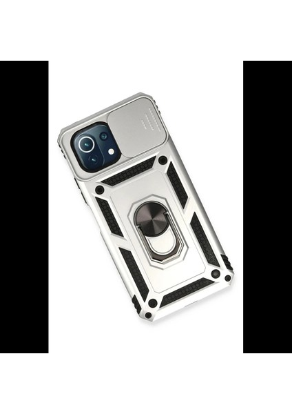 Xiaomi Mi 11 Lite Kılıf Pars Lens Yüzüklü Silikon modelleri