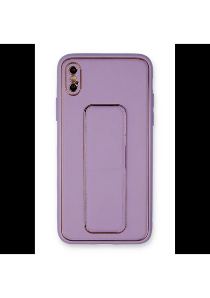 iPhone Xs Max Kılıf Coco Deri Standlı Kapak