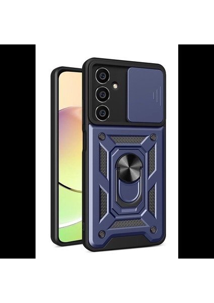 Samsung Galaxy A25 5g Kılıf Pars Lens Yüzüklü Silikon