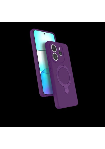 Xiaomi Redmi Note 14 4g Regal Magsafe Standlı Kapak