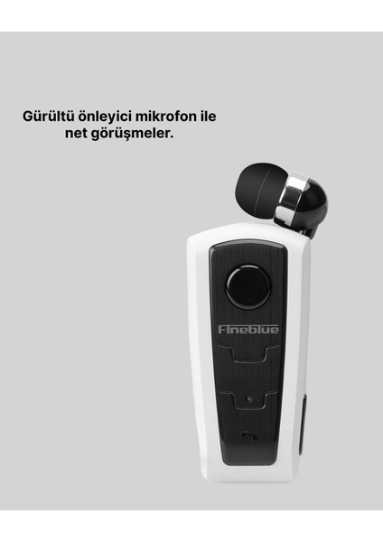Ds-Derin Fineblue F910 Bluetooth Kulaklık Gürültü Azaltma Titreşimli Tasarım fırsatları
