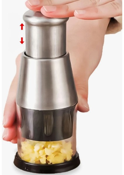 Çok Fonksiyonlu Sebze Kesici Sarımsak Kesici