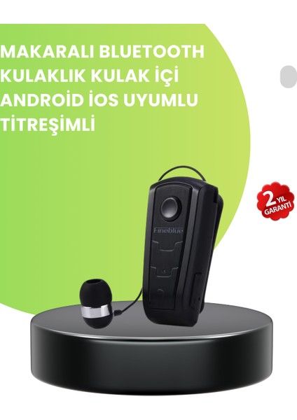 Ds-Derin Ergonomik Tasarımlı Fineblue F910 Titreşimli Bluetooth Kulaklık