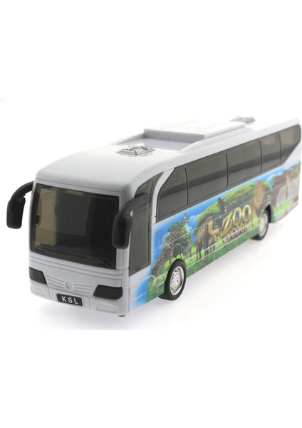 Sürtmeli Sesli ve Işıklı Hayvanat Bahçesi Otobüsü