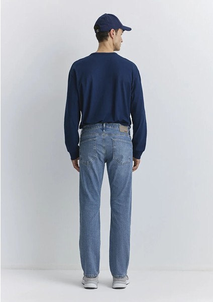 Hunter 90LAR Puslu Vintage Açık Mavi Jean Pantolon 0020289268