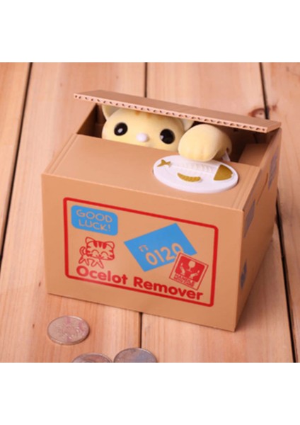 Hırsız Para Çalan Kedi Kumbara modelleri