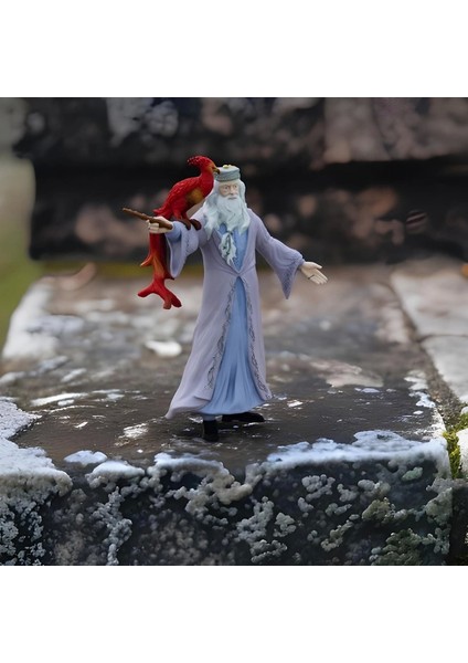 Nessiworld 42637 Schleich - Albus Dumbledore ve Fawkes - Harry Potter Serisi +3 Yaş
