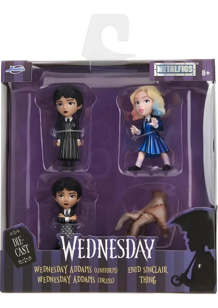Wednesday 4'lü Metal Koleksiyon Figürü 35325 fırsatları