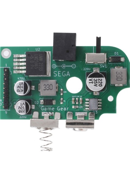 Game Gear All Edition Güç Kaynağı Kartı Için Önceden Lehimlenmiş (Yurt Dışından)