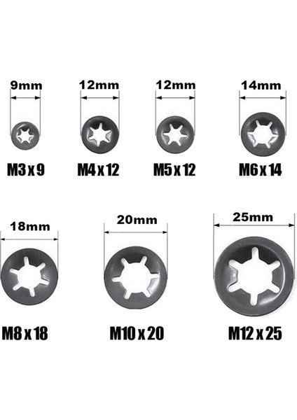 340 Adet M3M4M M6M8M10M12 Delik Tutma Halkası Ayı Klipsi (Yurt Dışından) fırsatları